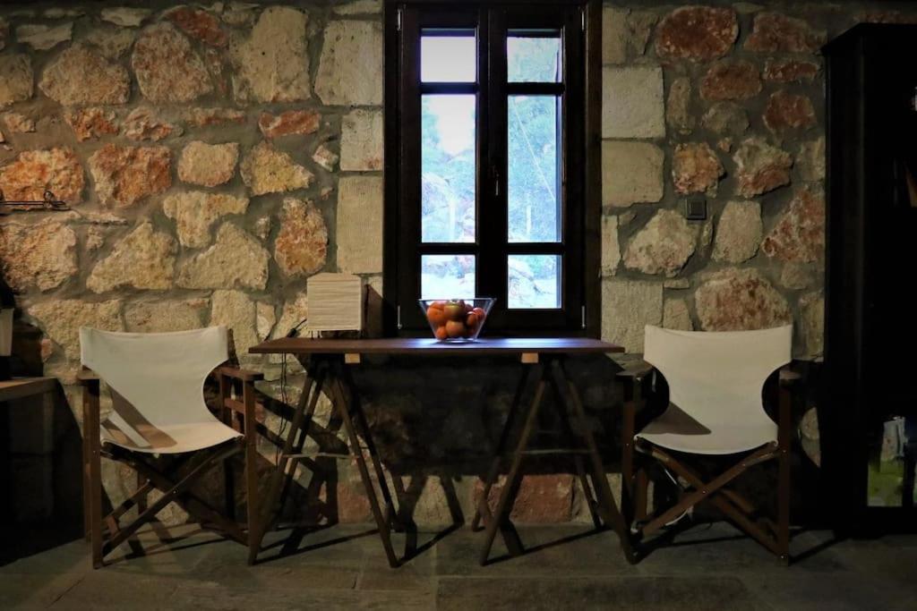 Diaporos Wood & Stone Dream View House Bヴィラ エクステリア 写真