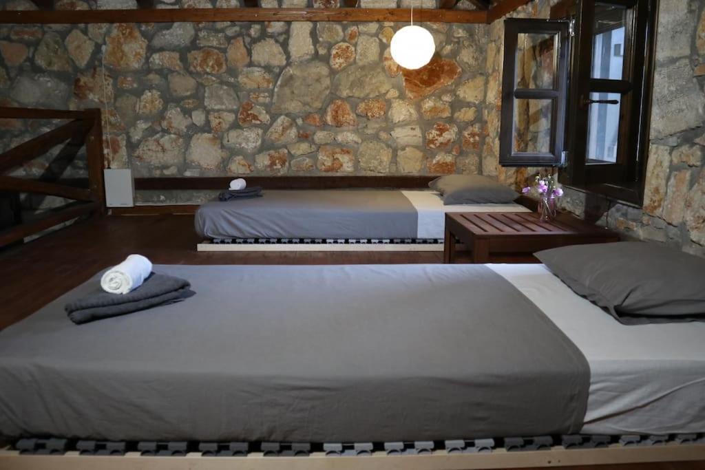 Diaporos Wood & Stone Dream View House Bヴィラ エクステリア 写真